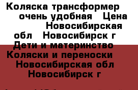  Коляска-трансформер Tesso очень удобная › Цена ­ 6 000 - Новосибирская обл., Новосибирск г. Дети и материнство » Коляски и переноски   . Новосибирская обл.,Новосибирск г.